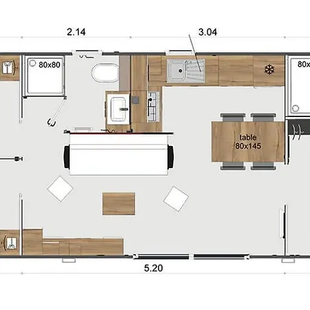 Camping Cote O - Quartier Privilege Les Sables De Cordouan لا بالمير